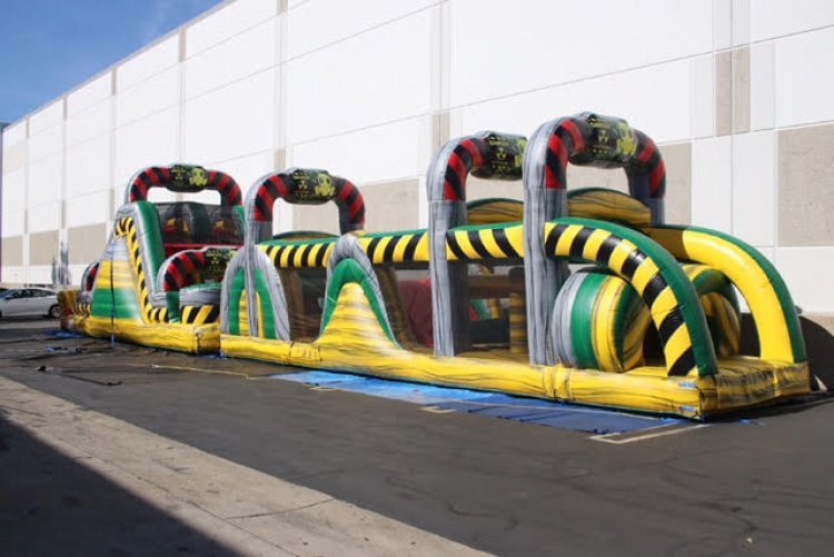 75FT Toxic Obstacle Course  (75x11x20)
