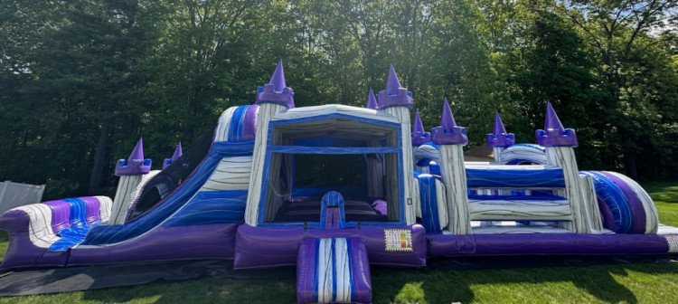 Purple Crush Combo Obstacle Course  44L x 13W x 14H